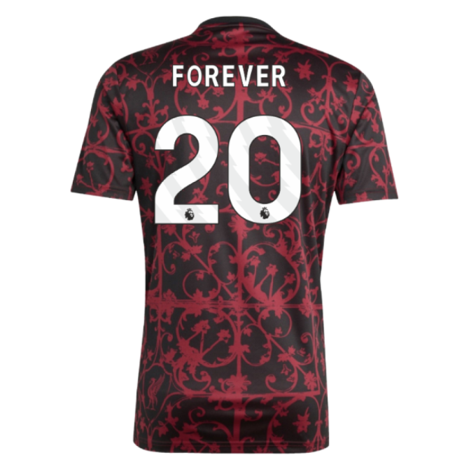 2025-2026 Liverpool Pre-Match Shirt (Black) (Forever 20)