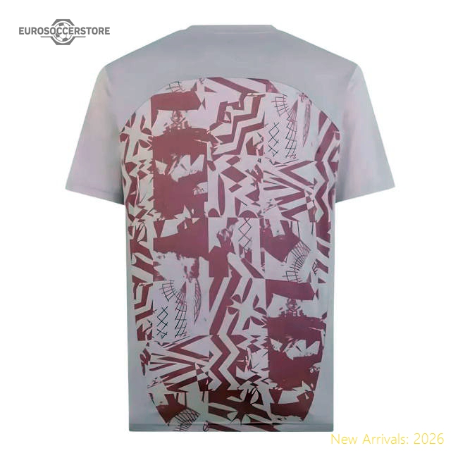 Professional-Grade 2024-2025 Ac Milan Pre-Match Shirt (Grape)