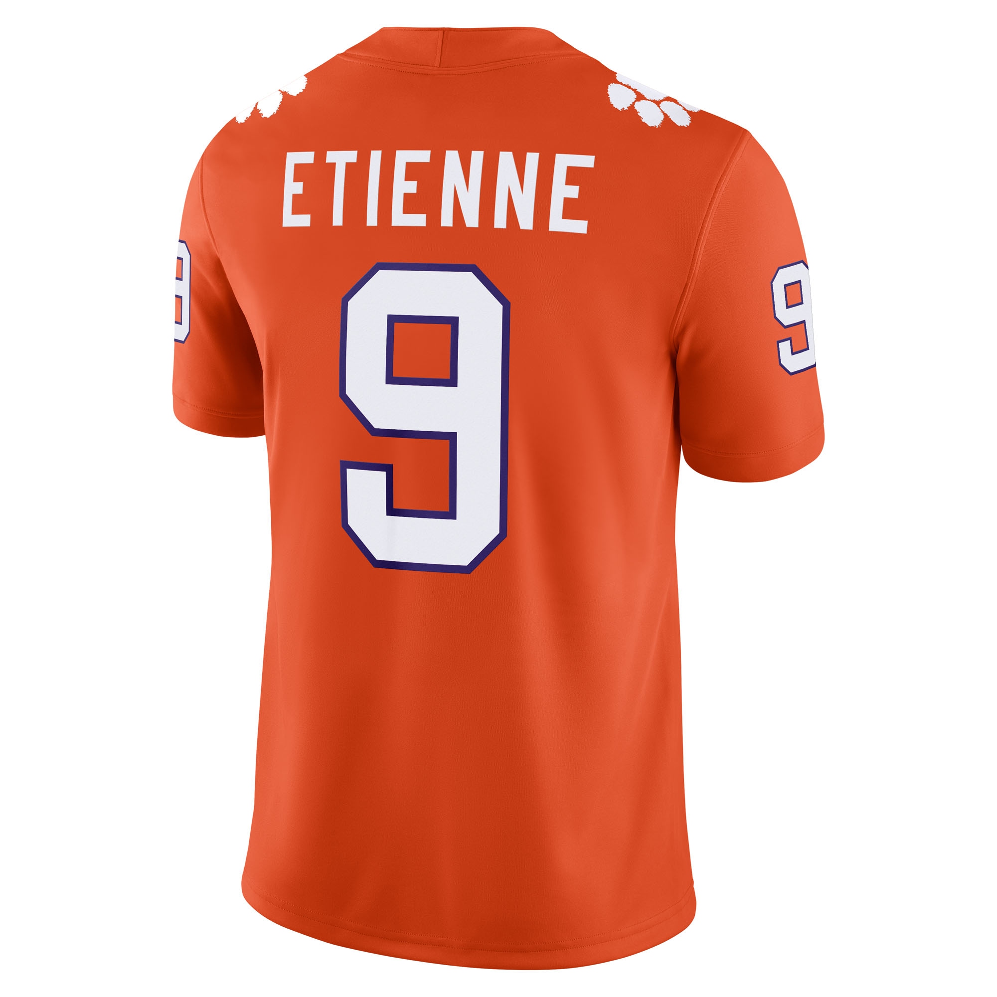 [NJP] Travis Etienne Clemson Tigers Player Game Jersey - Orange