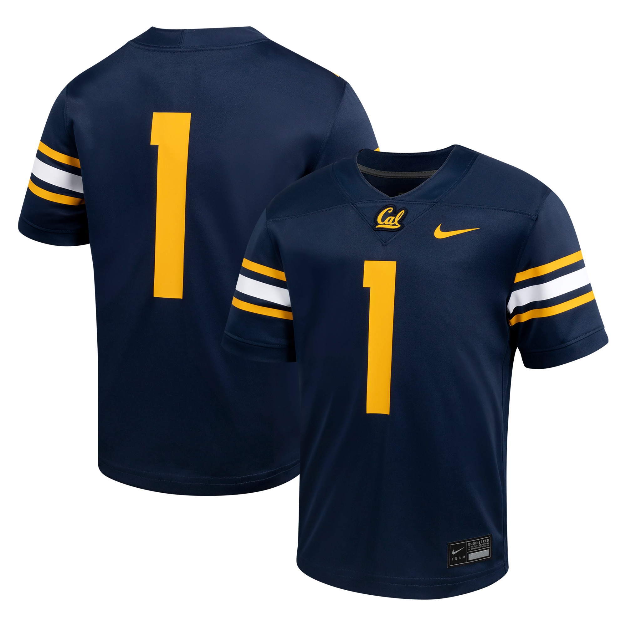 #1 Cal Bears Youth Untouchable 26/27 Football Jersey - Navy