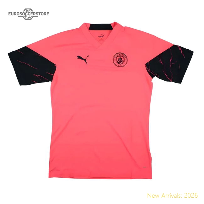 Authentic Jersey Pro Sunset Glow 2023-2024 Man City Training