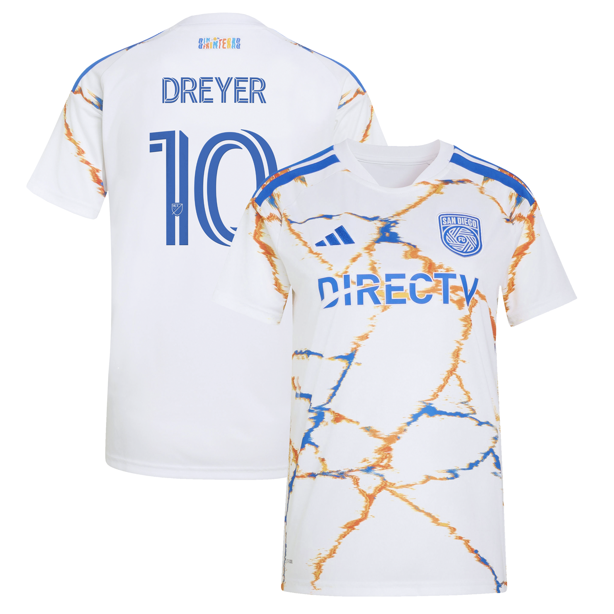 [SJH] Anders Dreyer San Diego FC Women's 2026 Celebration of Unprecedented Unity Kit Replica Jersey - White