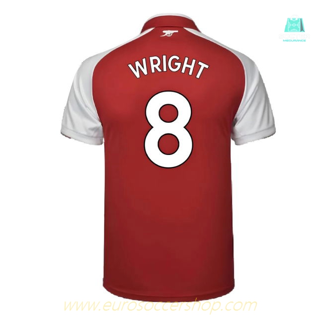 Arsenal 17/18 Home Football Shirt Adult Size XS ((Excellent) XS) (Wright 8)