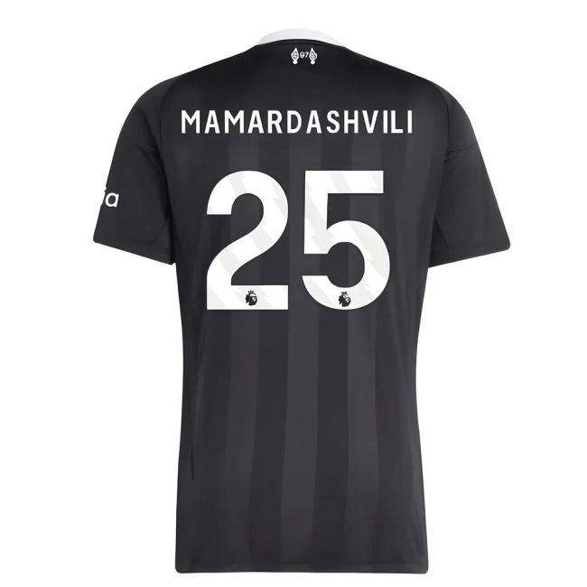 Updated Durable Liverpool Third Team Kit (Mamardashvili 25)