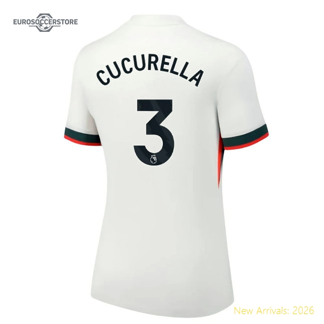 Modern Womens Chelsea Cucurella Jersey 2025-2026 Moisture-wicking