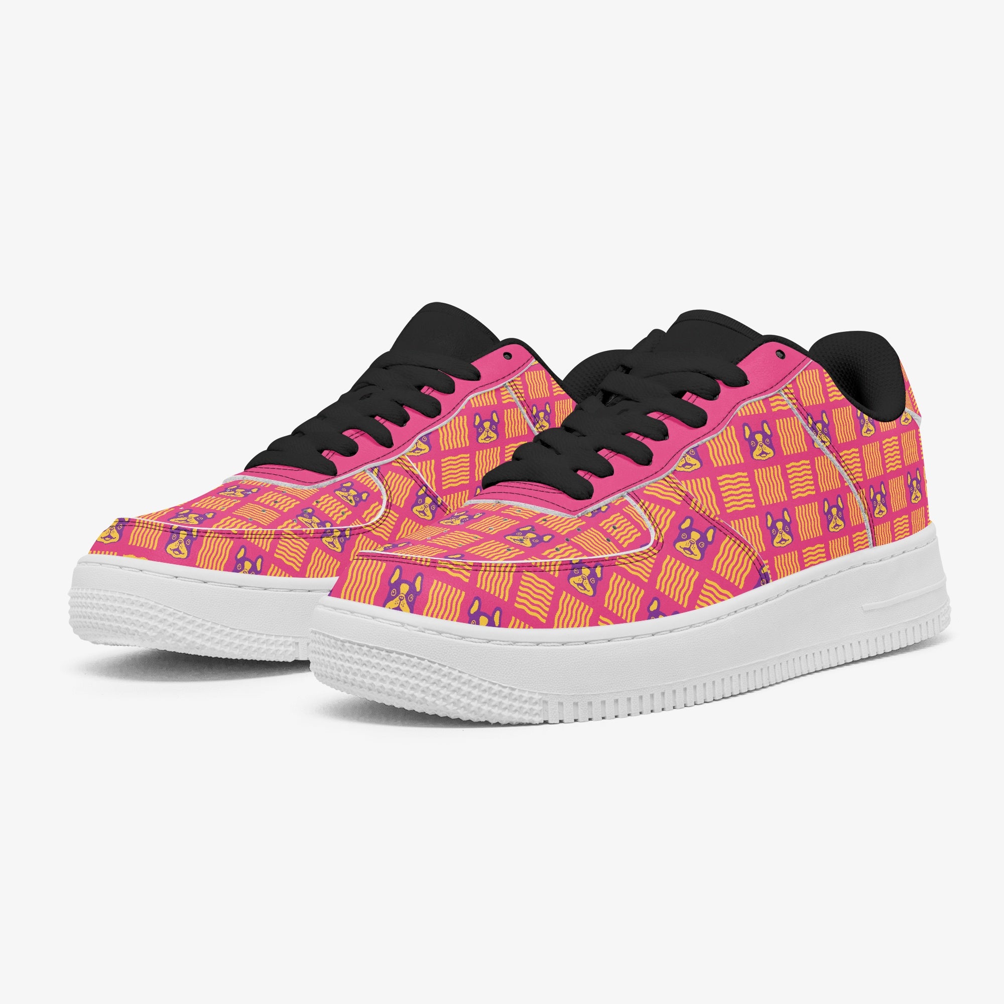 Trendy Comfortable Pork - Low-top Leather Sneakers for Casual Outings