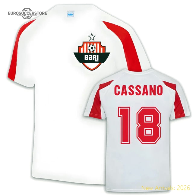 High-Quality Bari Sports Training Jersey (Antonio Cassano 18)
