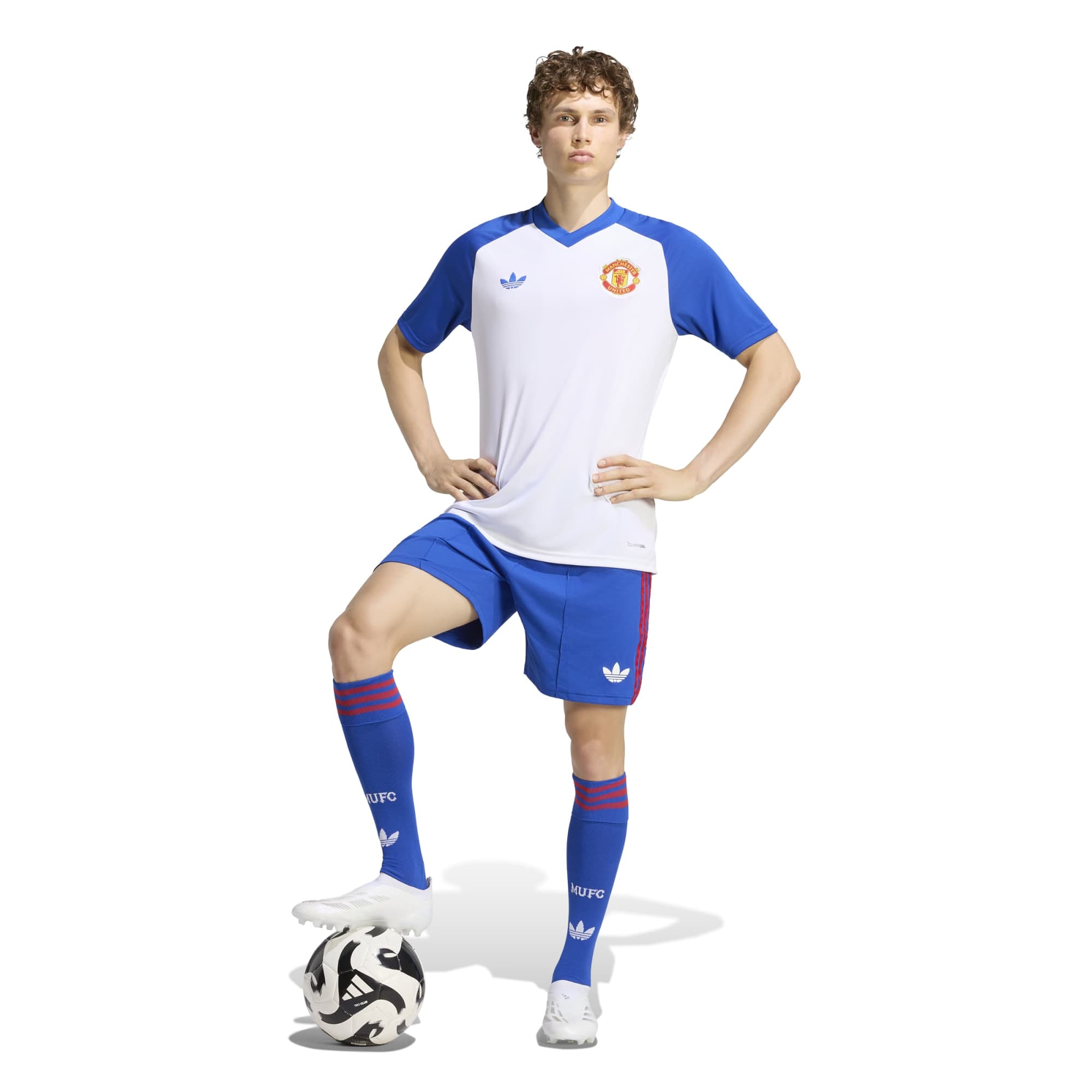 [SJH] Manchester United 2026/27 Away Pre-Match Jersey Top - White