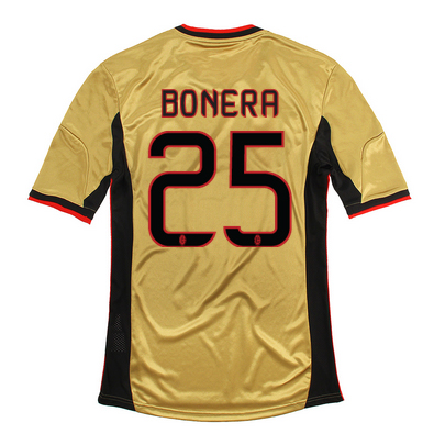 1314 AC Milan 25 Bonera Third Golden Shirt - Official Replica 2776