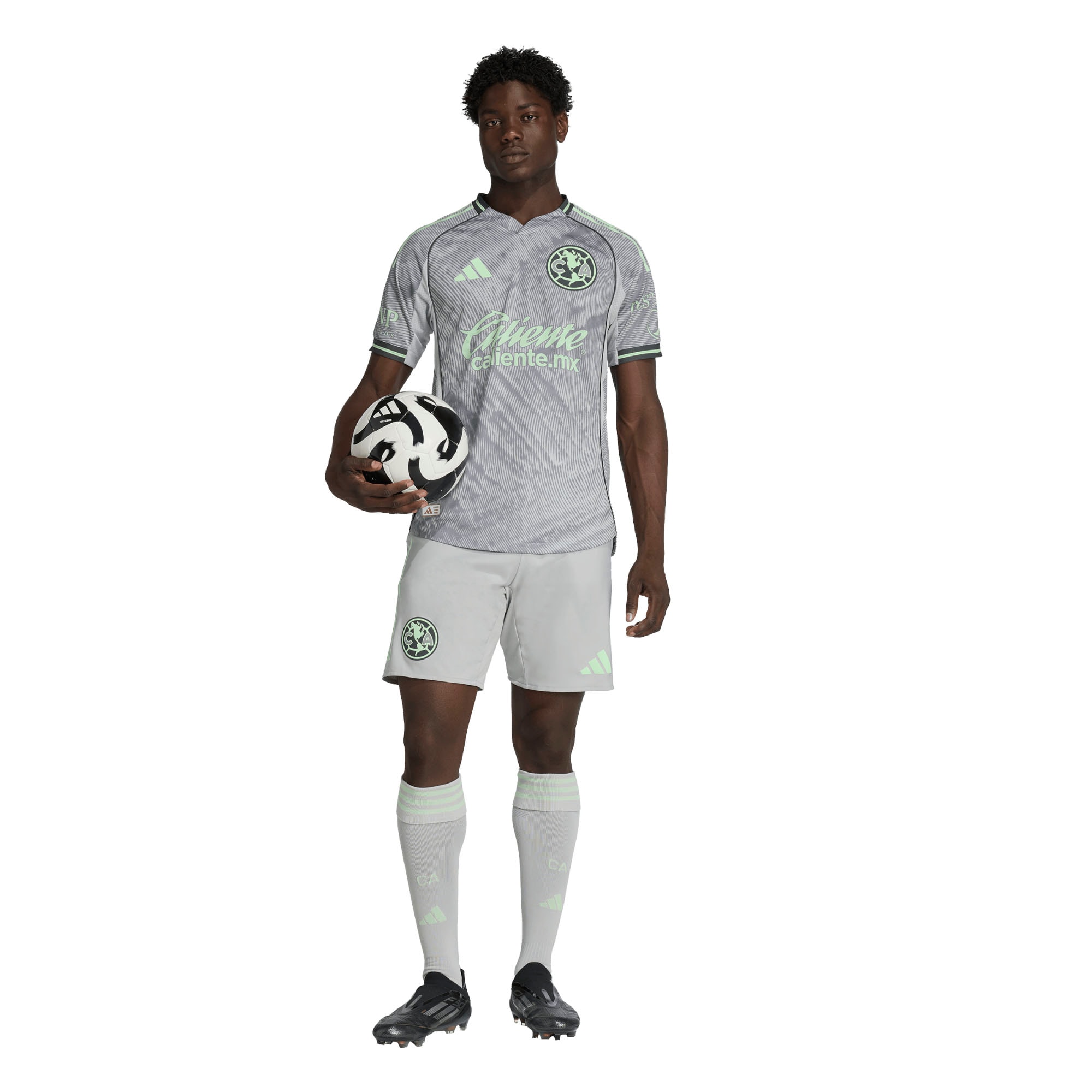 [SJH] Club America 2025 Third On Field Authentic Jersey - Gray