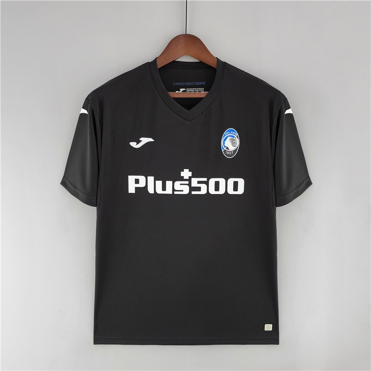 2223 Atalanta BC Away Black Soccer Jersey Football Shirt - Official