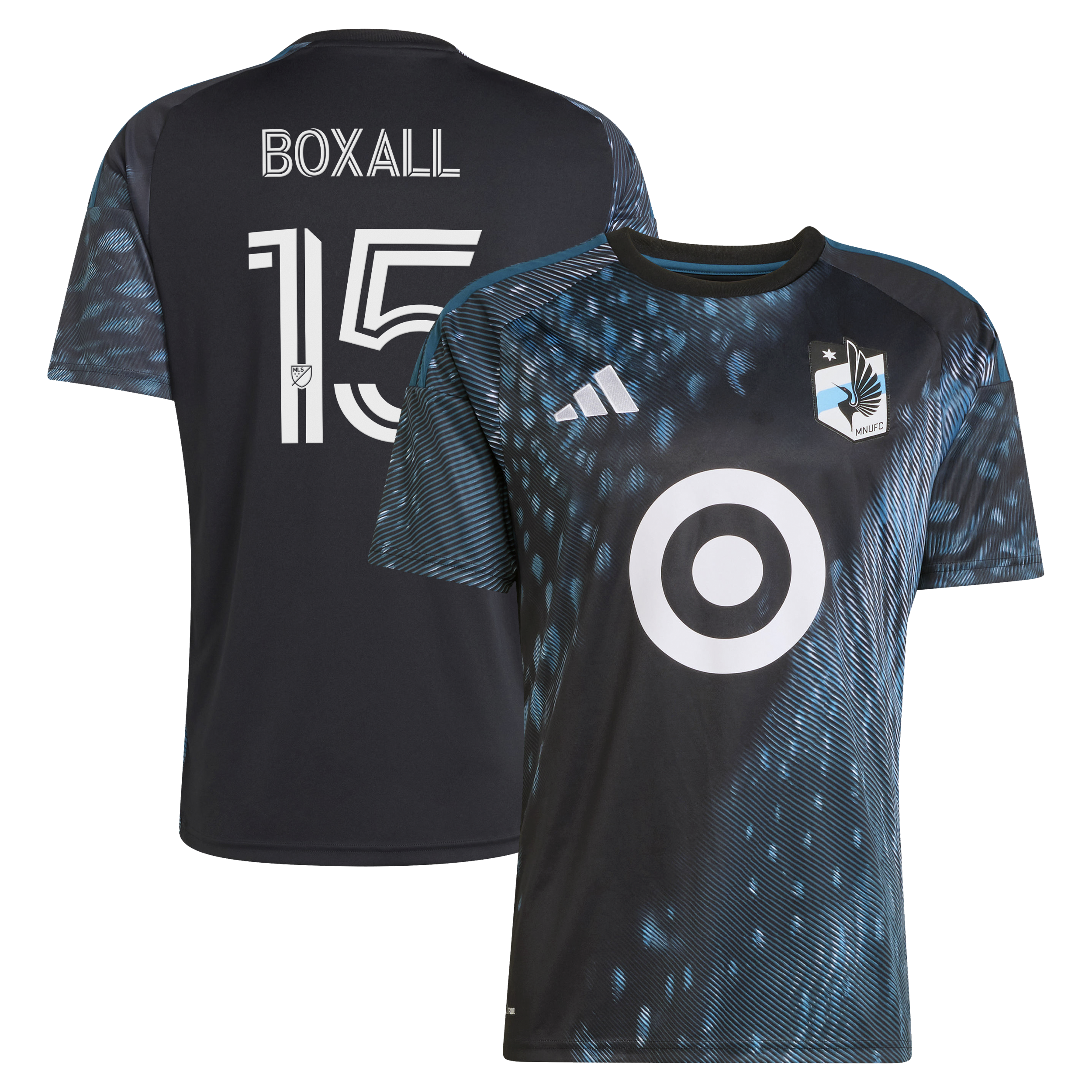 [SJH] Michael Boxall Minnesota United FC 2026 The Decade Kit Replica Jersey - Black