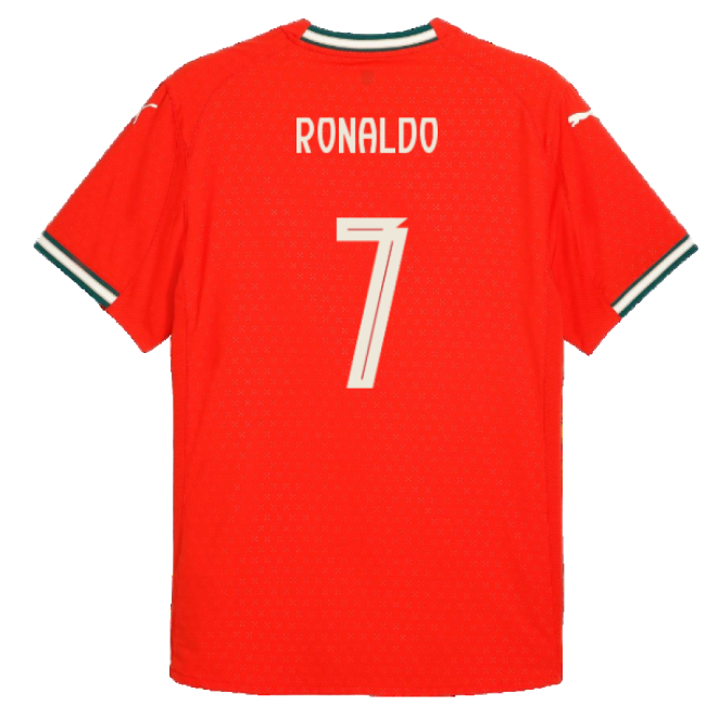 2025-2026 Season Portugal Home Shirt (Ronaldo 7)