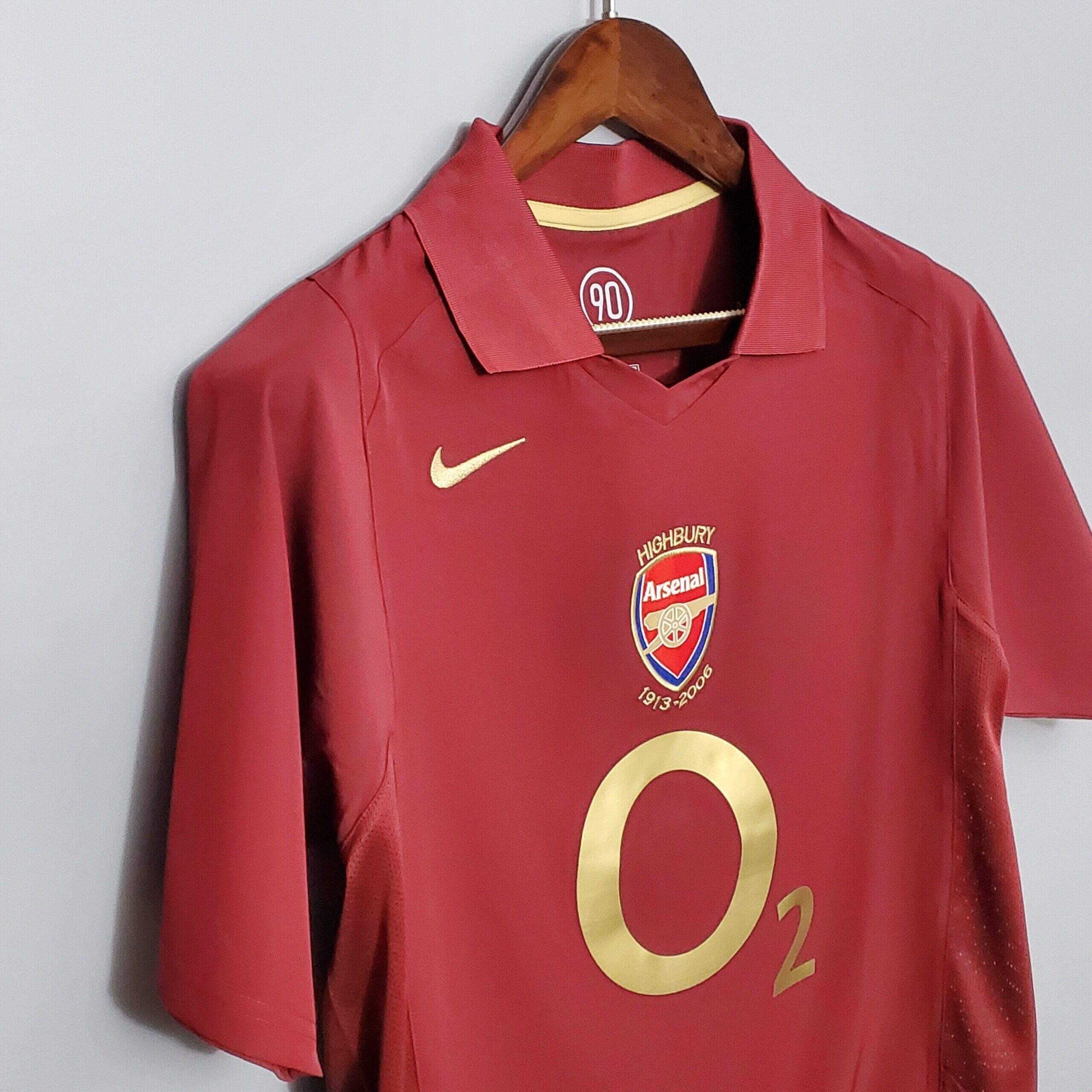 Cheap 2005-2006 Arsenal Home Retro kit