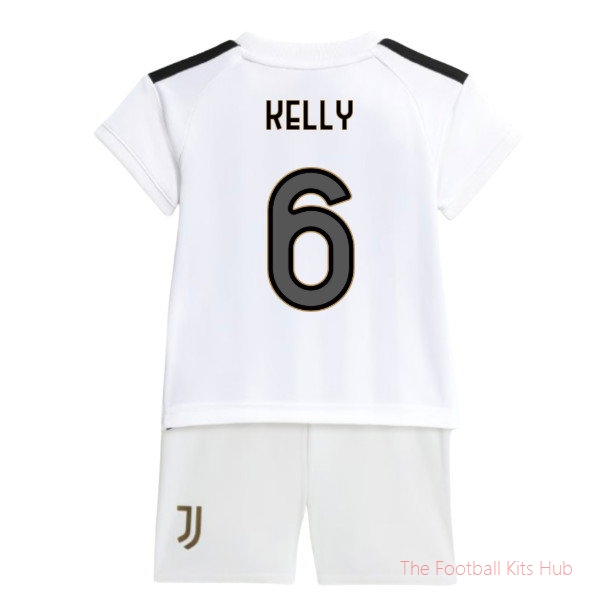 Juventus Home Kit 2026-2027 Kelly #6 Team Shirt - Stadium Edition