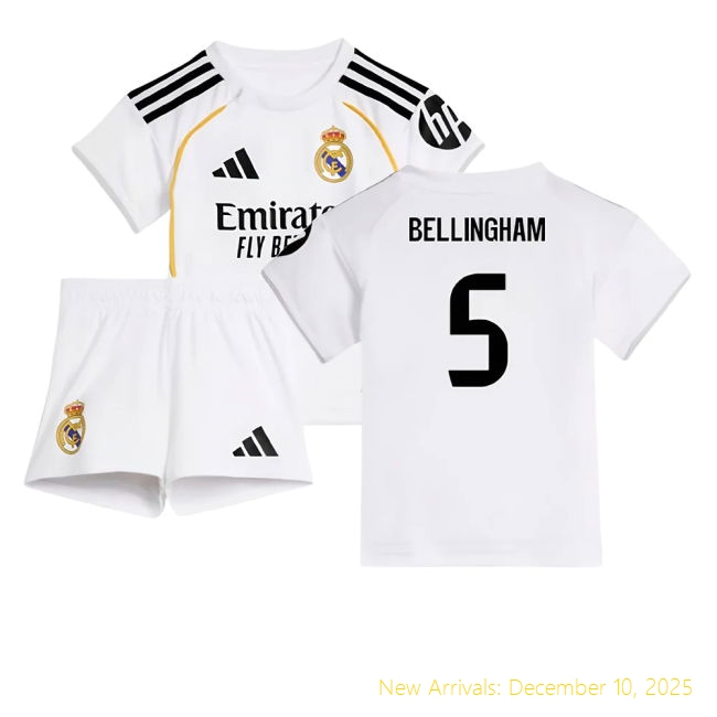 Official Real Madrid (rm) 2025-2026 Home - Fan Gear - Official