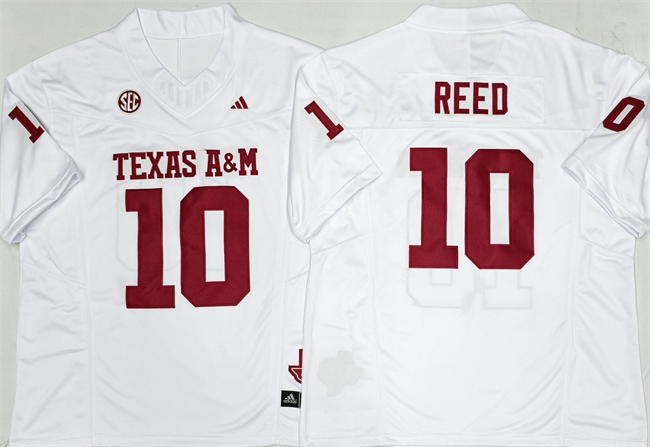 Men's None White 2025 durabl Marcel Reed #10 replica Jersey official