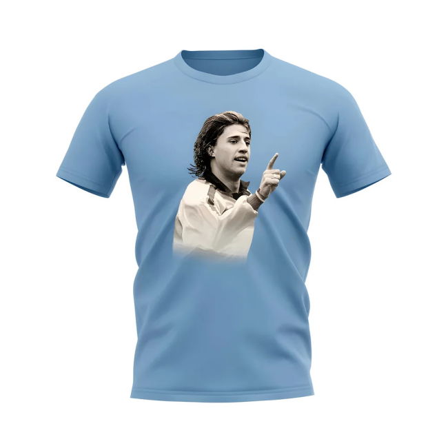 Match Hernan Crespo Legend T-Shirt (Sky) Official Premium