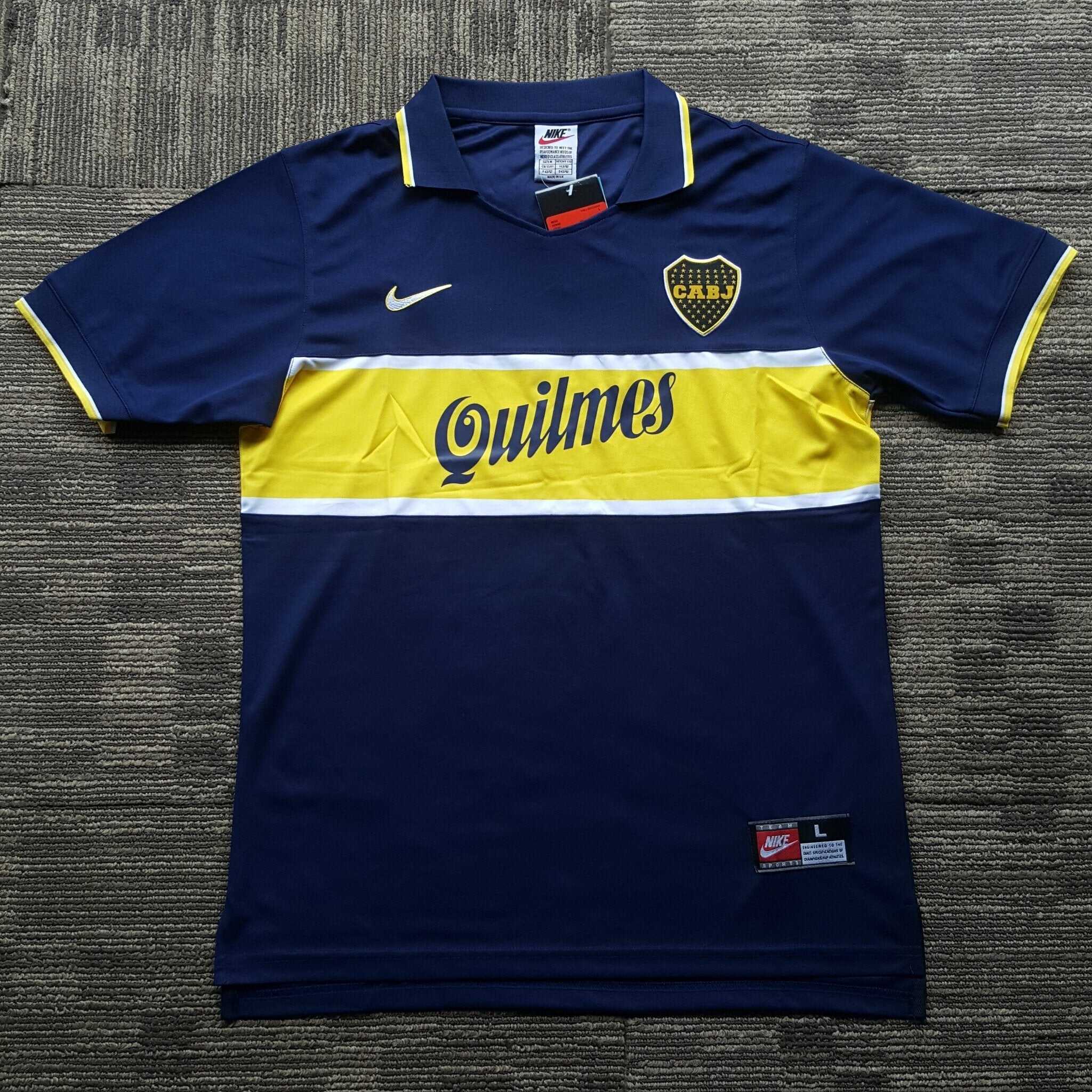 Cheap 1997-1998 Boca juniors Home kit