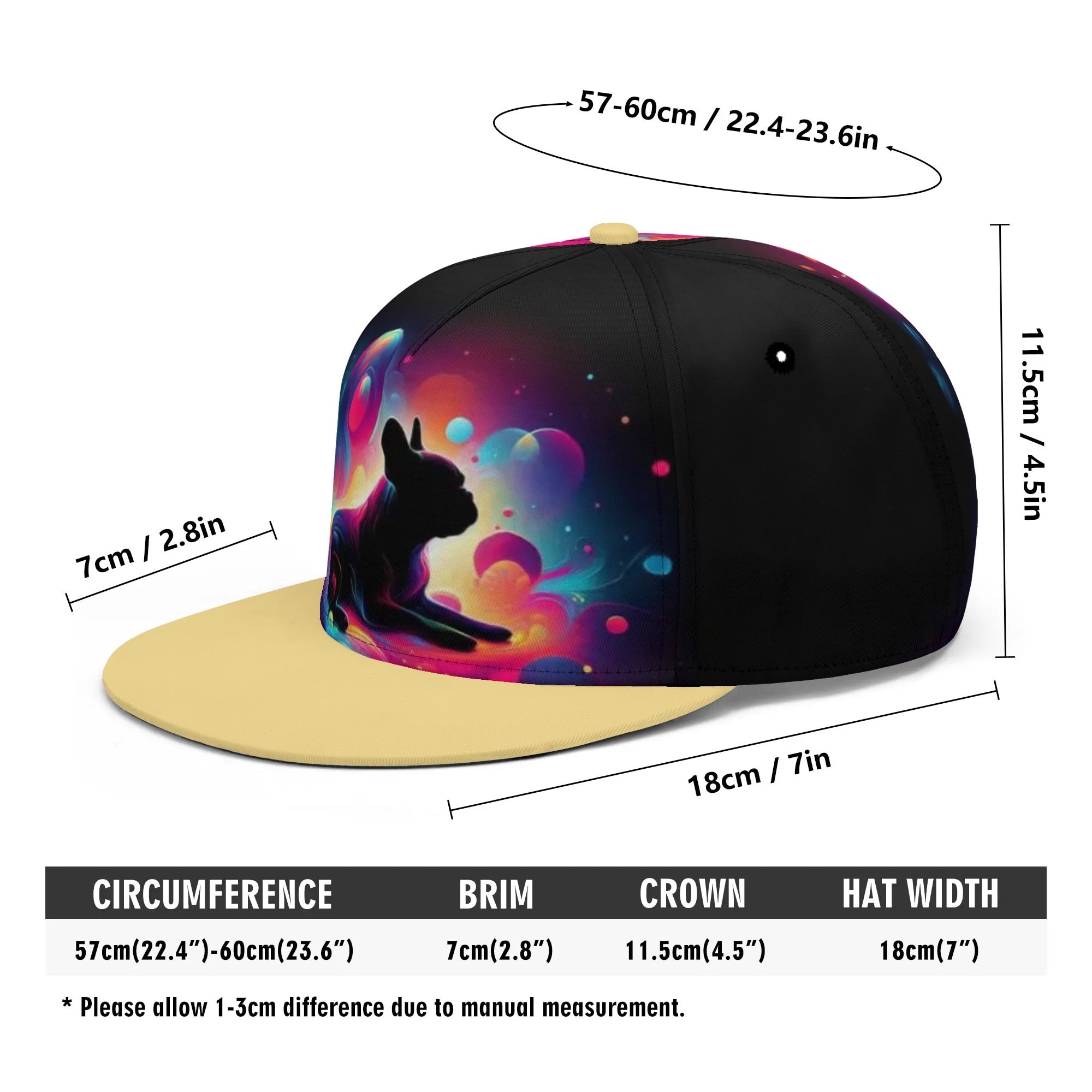 Luna - Bulldog Cap For Frenchie Lovers Pet Gear | Safe For Paws