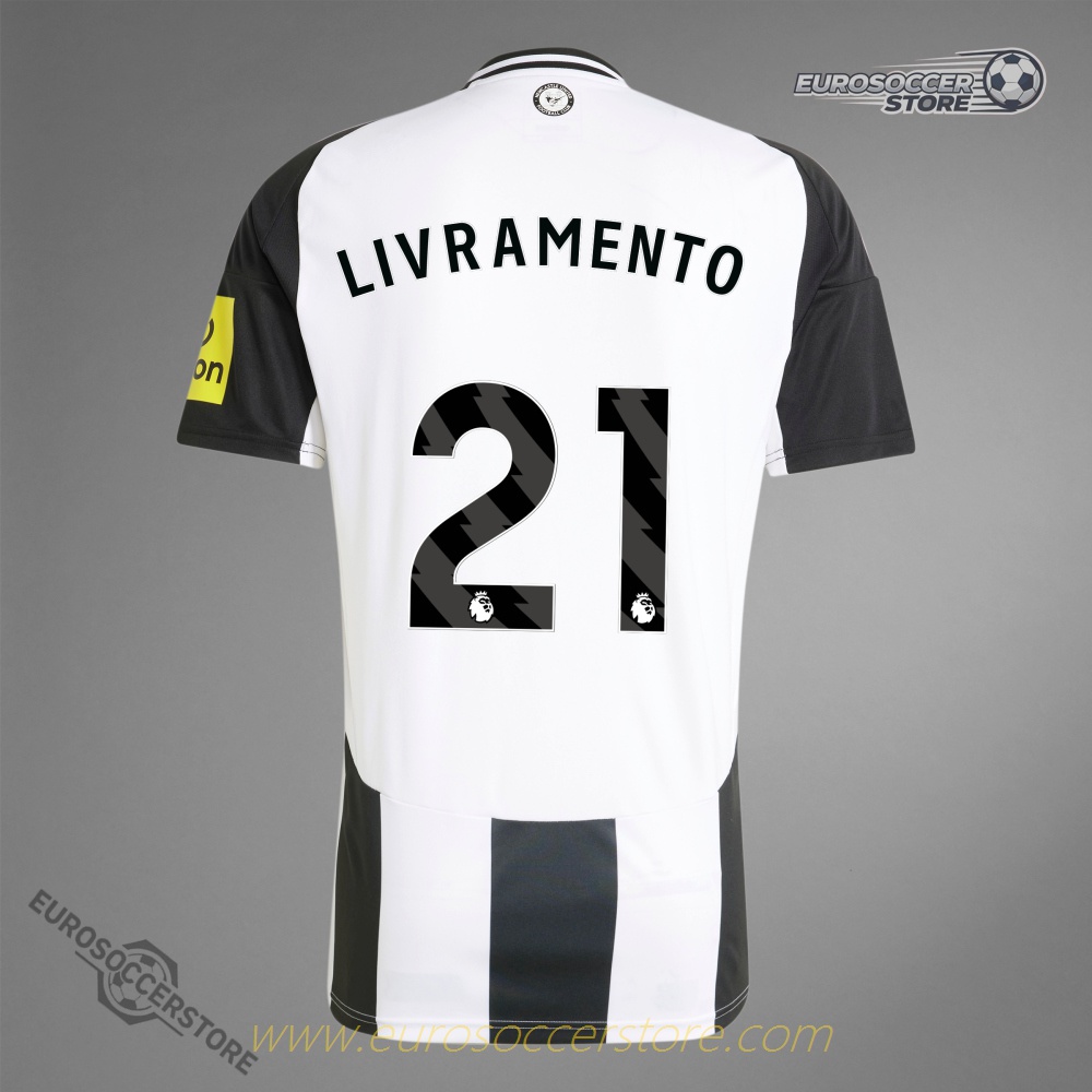2025 Newcastle United LIVRAMENTO 21 Carabao Cup Final Jersey (Including Final Detail and Patch)