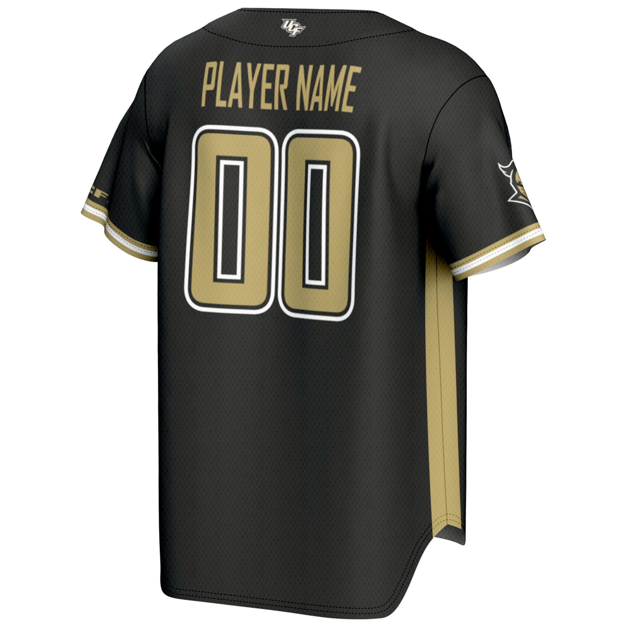 [NJP] UCF Knights GameDay Greats NIL Pick-A-Player Lightweight Baseball Jersey - Black