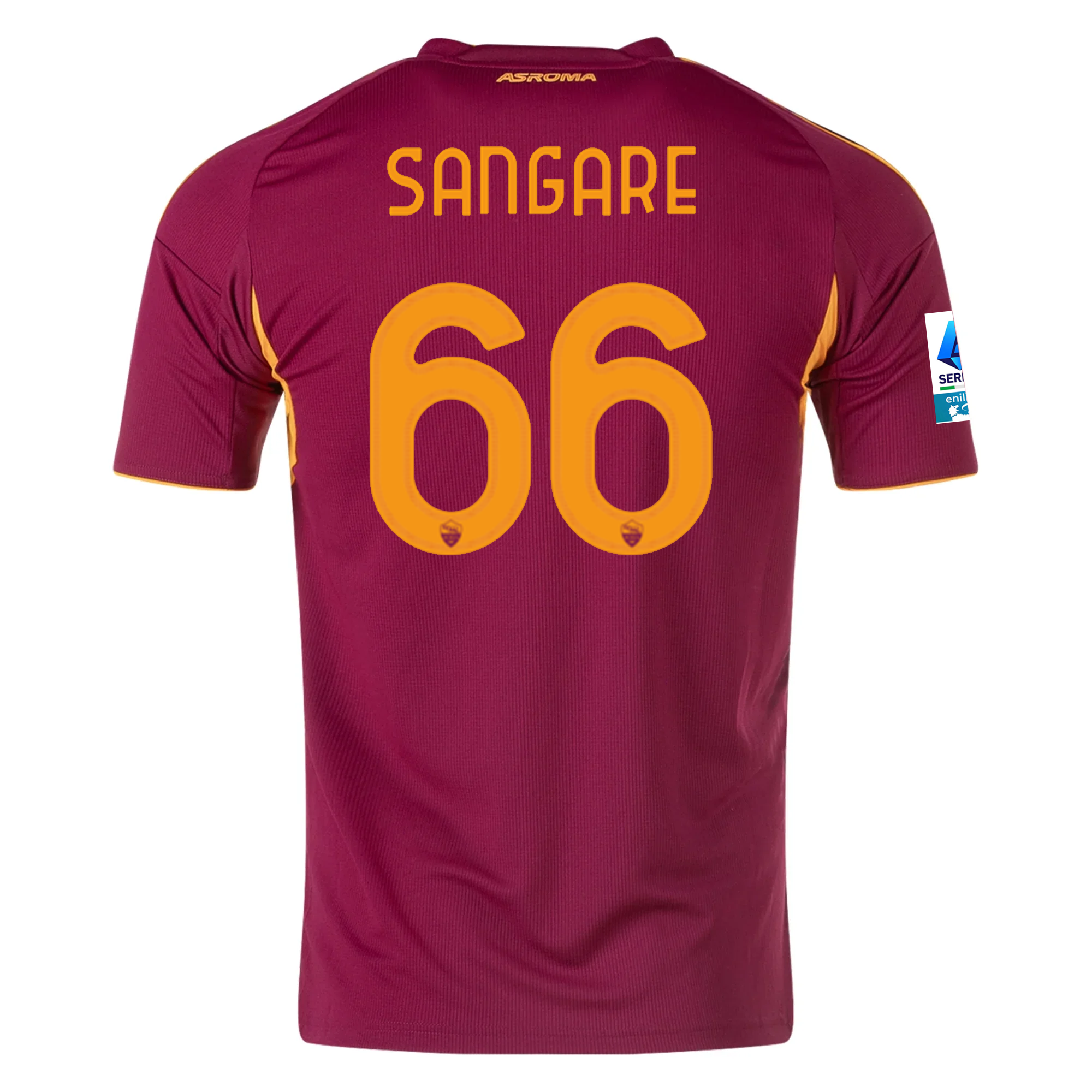 AS Roma Buba 2025-2026 Ser Home Jersey – Authentic Shirt