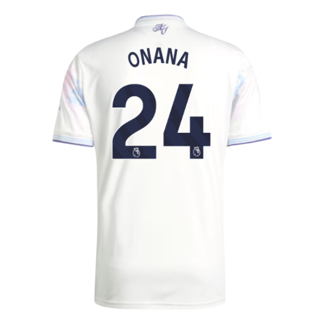 High-Quality 2025-2026 Aston Villa Third Shirt Onana 24