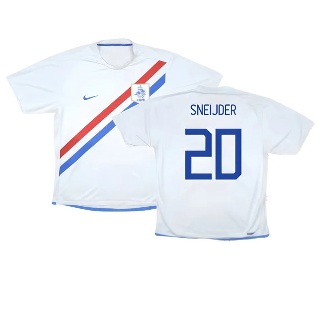 Holland 2006-08 Away Shirt ((Very Good) S) (Sneijder 20)