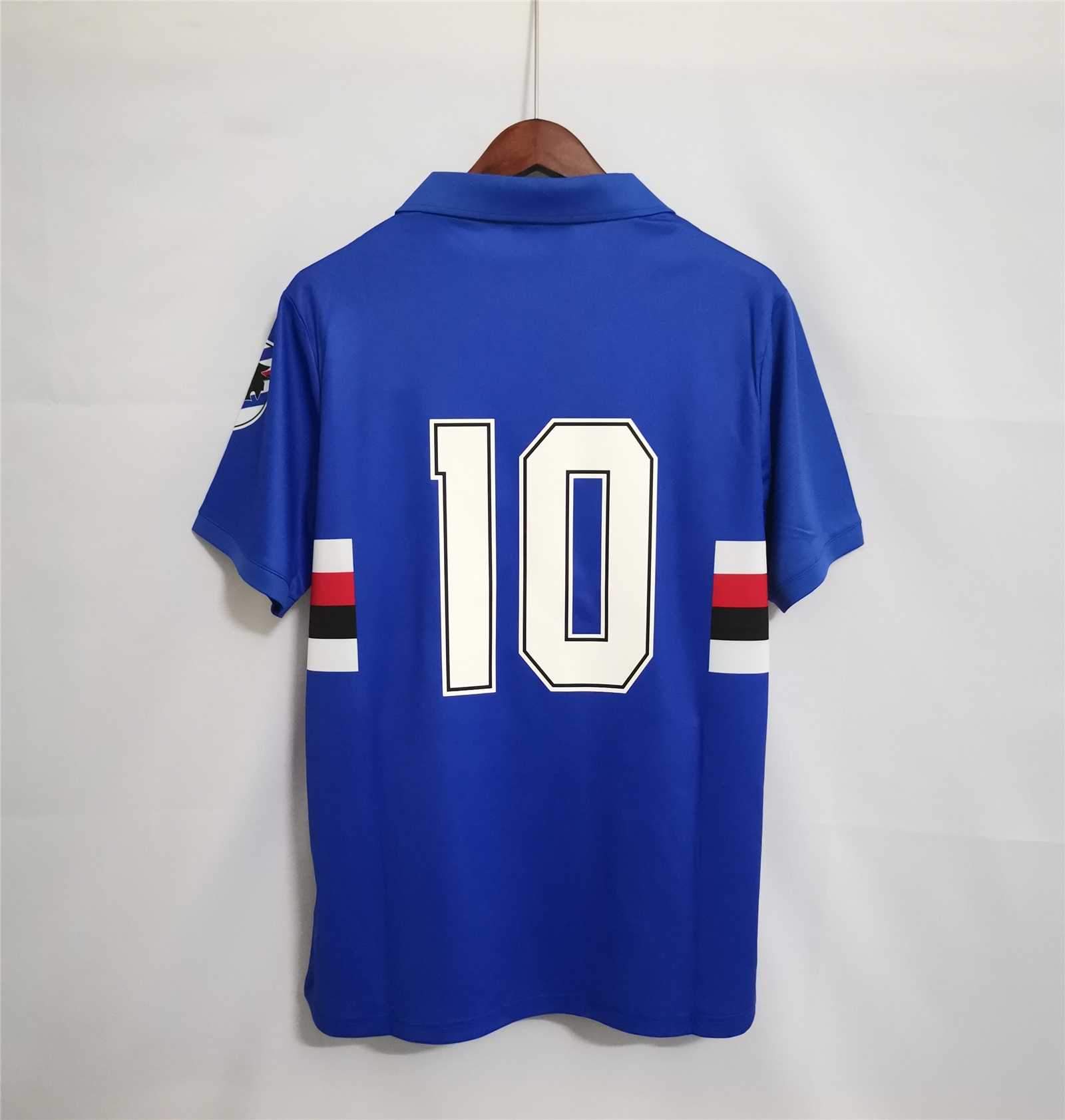 1991/92 Sampdoria Home