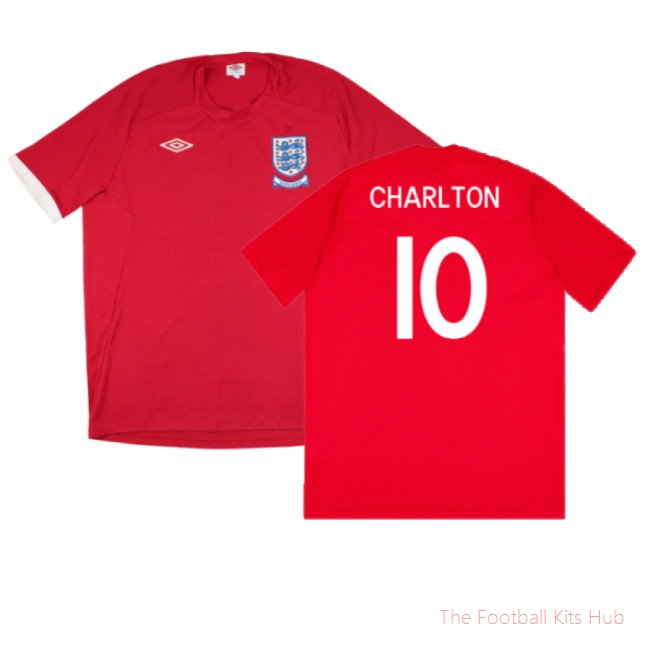 England 2010-11 Away Shirt (South Africa Badge Detail) (XL) (Excellent) (Charlton 10)