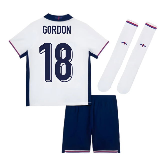 Premium 2024-2025 England Home Euro Official Player Replica Team