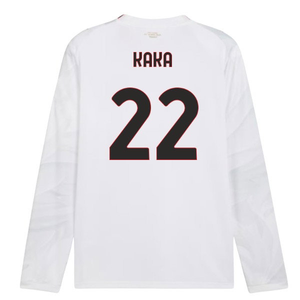 [DDJ] 2026 2027 AC Milan Long Sleeve Shirt Away Uniform (Kaka 22)