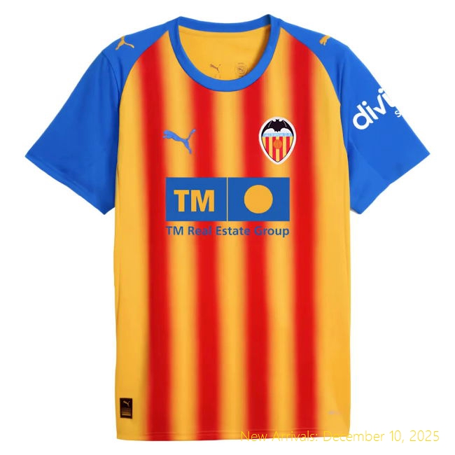 2025-2026 Valencia High-Quality Third Shirt - Economical