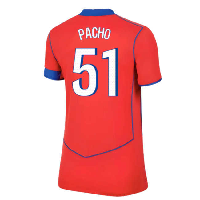 Fan-Favorite 2025-2026 Psg Third Shirt (Womens) (Pacho 51)