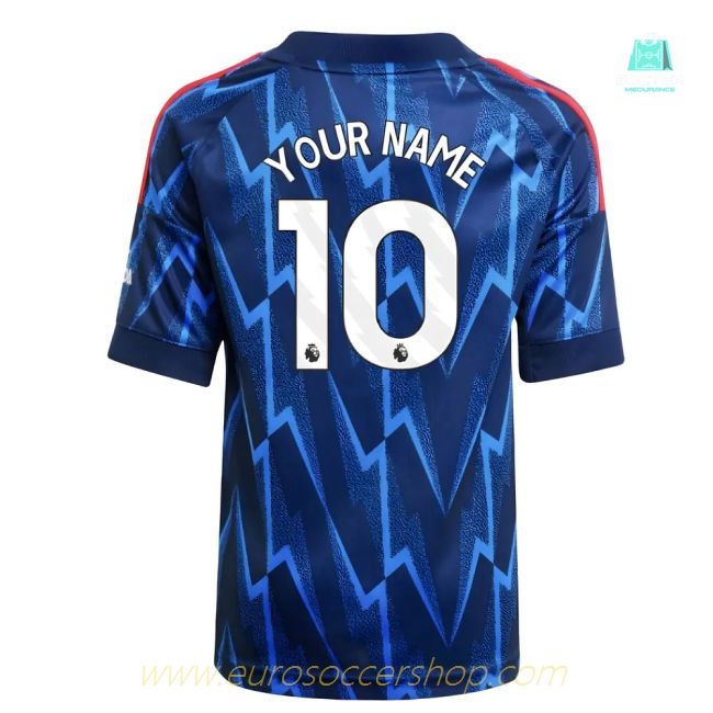 2025-2026 Arsenal Away Mini Kit (Your Name)