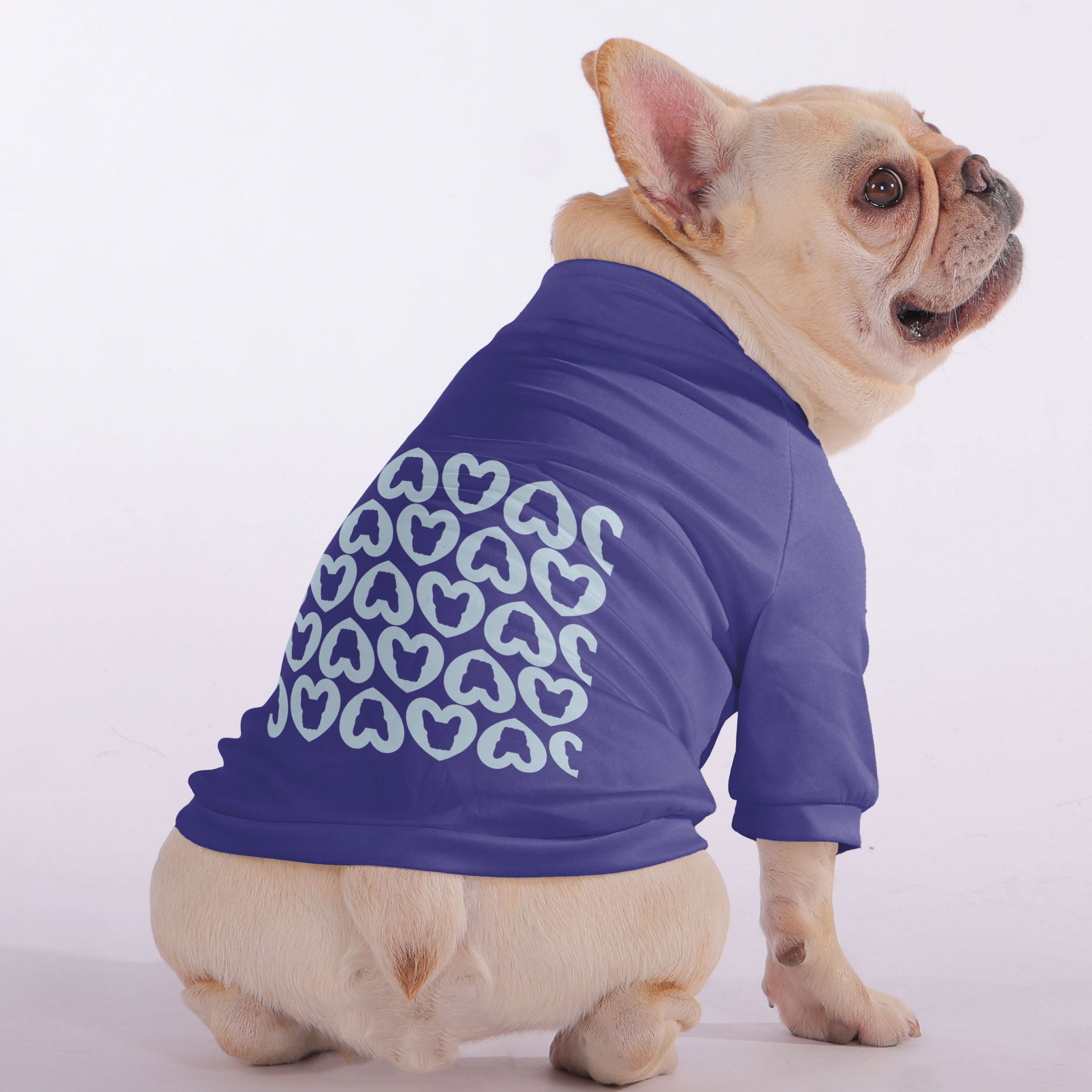 Cozy Bun - Snuggly Zip-up Sweatshirt For French Bulldogs for Pet