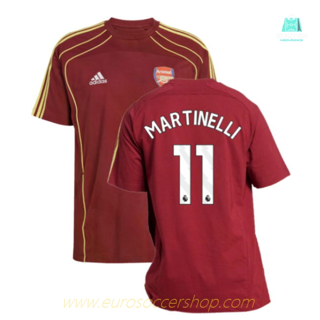 2025-2026 Arsenal UBP Tee (Noble Maroon) (Martinelli 11)