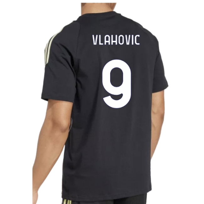 Juve Vlahovic #9 Match Quality Replica 2024-2025 Season Fan Jersey ...