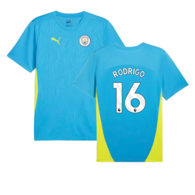 Affordable Man City Rodrigo 16 2024-2025 Man City Training Shirt (M...