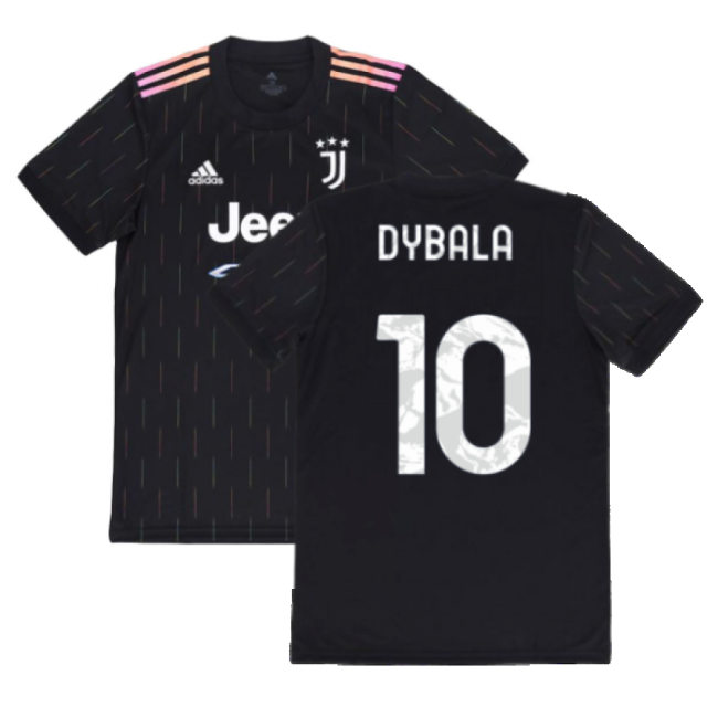 2021-2022 Juventus Away Official Licensed Shirt (DYBALA 10)