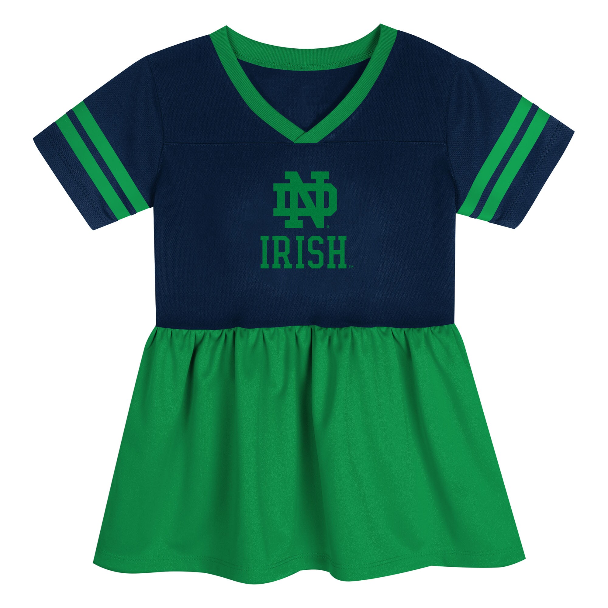 [DDG] Notre Dame Fighting Irish Outerstuff Toddler Toddler Stadium Light Fashion Jersey - Navy/Green
