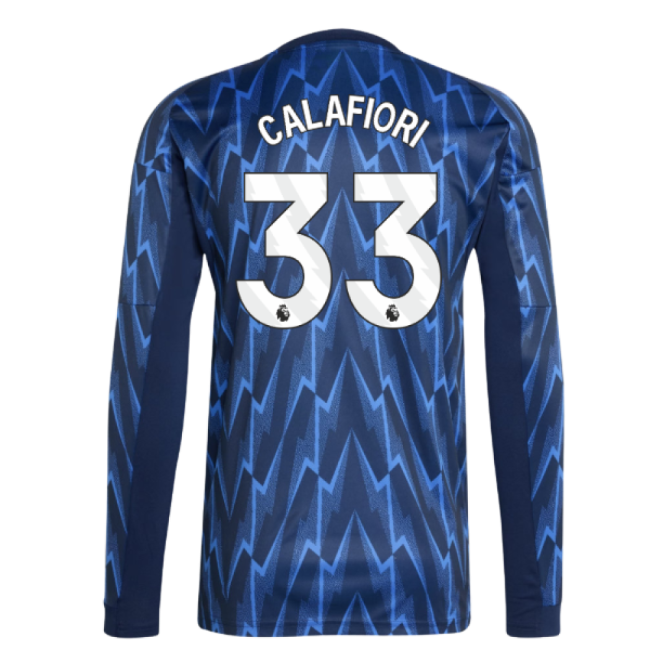 Calafiori 33 Match Replica Arsenal Away Supporter Shirt (Adults)