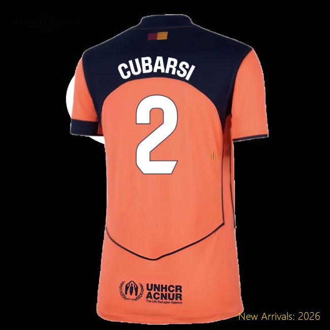 Barcelona 2024-25 Third Fan Version For Women (Cubarsi Match Day Shirt
