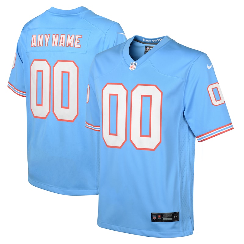None  Tennessee Titans Historic Franchise Game Jersey for NFL Fans