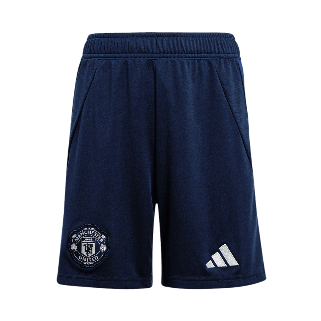 Manchester United Away Soccer Shorts 2024/25 Authentic Kit