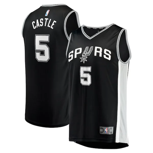 Authentic Stephon Castle SAS Fast Break Jersey - Black - Fan Favorite