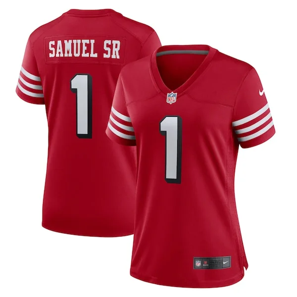 Premium SF 49ers Game Jersey - Scarlet | NFL Fan Apparel | NFL Footbal
