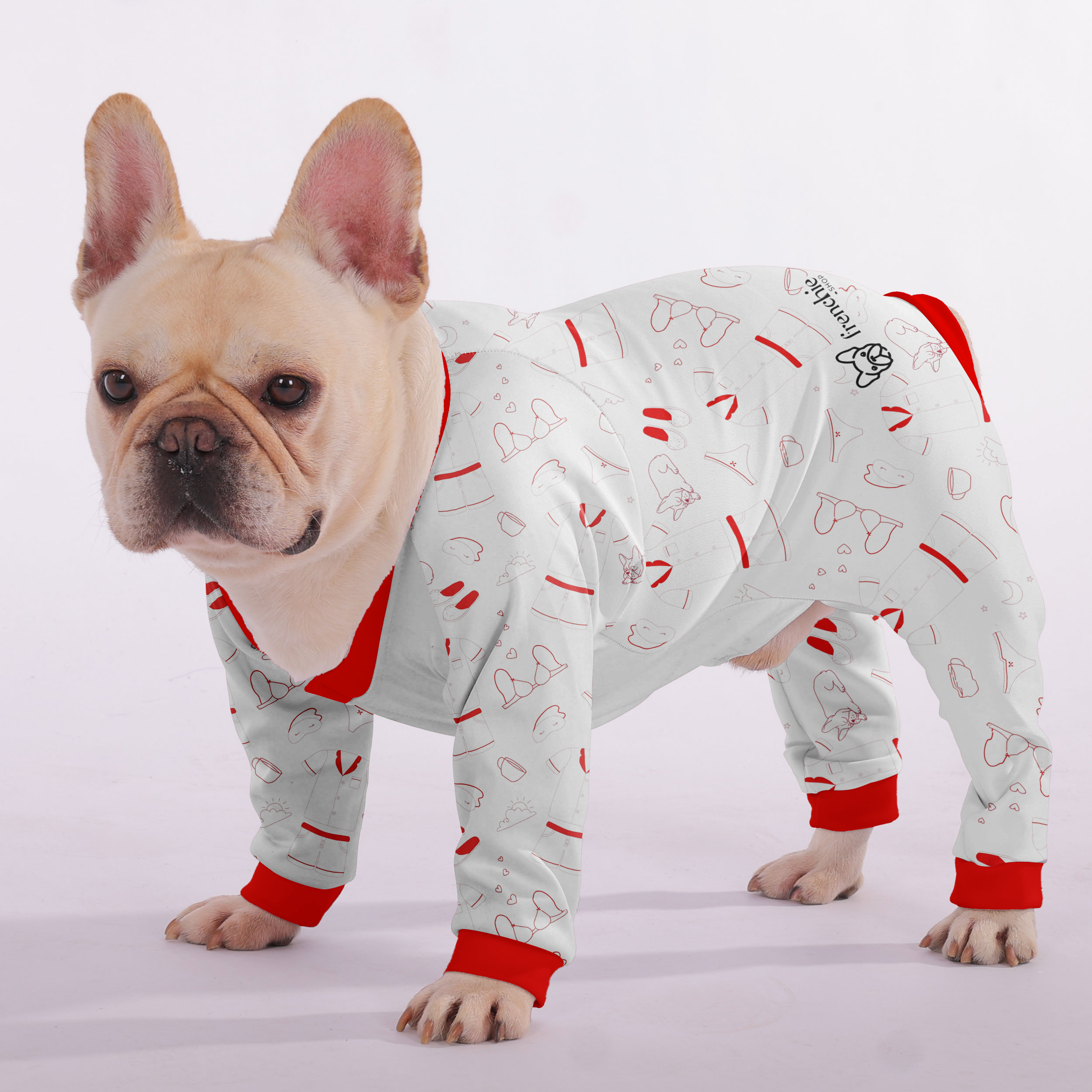 Pet-Lover Coco - Frenchie Pajamas – Ultra-soft, Cozy, & Adorably Styl...