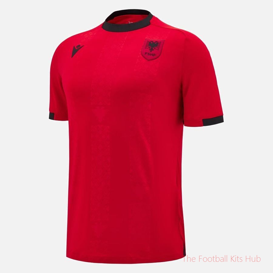 Men Albania Home Shirt 2024/25 UEFA Euro 2024